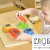 Панель "Тактильные геометрические фигуры" - «globural.ru» - Нижняя Тура