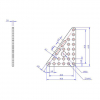 Треугольная пластина из анодированного алюминия Triangle Plate 6*8 (Pair) - «globural.ru» - Нижняя Тура