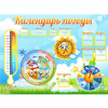 Стенд "Календарь погоды" 1х0,74 - «globural.ru» - Нижняя Тура