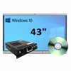 Интерактивная панель 43" (встроенный ПК, Win10) - «globural.ru» - Нижняя Тура