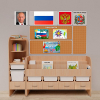 Уголок патриотического воспитания для дошкольников "Россия" Стандартный - «globural.ru» - Нижняя Тура