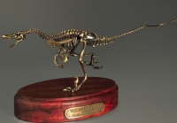 Модель скелета динозавра Velociraptor - «globural.ru» - Нижняя Тура