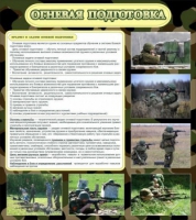 Стенд "Огневая подготовка" (вариант 2) - «globural.ru» - Нижняя Тура
