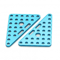 Треугольная пластина из анодированного алюминия Triangle Plate 6*8 (Pair) - «globural.ru» - Нижняя Тура