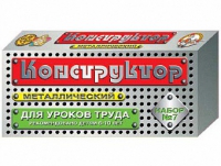 Конструктор металлический №7 (для уроков труда) 148 элементов - «globural.ru» - Нижняя Тура