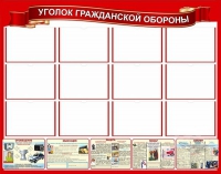 Стенд "Уголок гражданской обороны" - «globural.ru» - Нижняя Тура