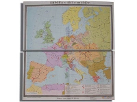 Учебная карта "Европа с 1815 - 1849 г.г." 1180*1070 мм (матовое, 2-стороннее лам.) - «globural.ru» - Нижняя Тура