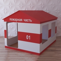 Детский игровой домик «Пожарная служба» - «globural.ru» - Нижняя Тура