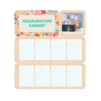 Информационный стенд «Медицинский кабинет» 100.5 х 111 см - «globural.ru» - Нижняя Тура
