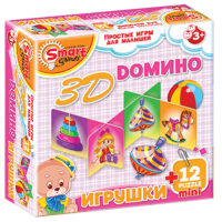 Комплект развивающих игр 3-5 лет. 3D домино (3-5 лет) - «globural.ru» - Нижняя Тура