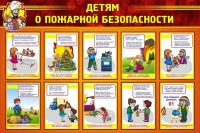 Стенд "Детям о пожарной безопасности" - «globural.ru» - Нижняя Тура