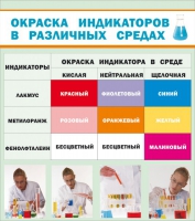 Стенд "Окраска индикаторов в различных средах" - «globural.ru» - Нижняя Тура