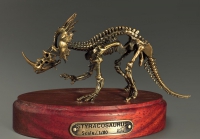 Модель скелета динозавра Styracosaurus - «globural.ru» - Нижняя Тура