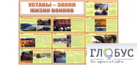 Стенд "Уставы закон жизни воинов" - «globural.ru» - Нижняя Тура