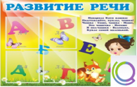 Стенд "Развитие речи" (вариант 1) - «globural.ru» - Нижняя Тура