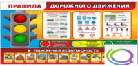 Стенд "Правила дорожного движения" (вариант 2) - «globural.ru» - Нижняя Тура