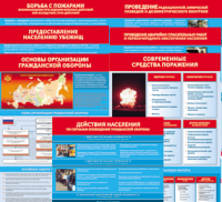 Комплект таблиц Основы гражданской обороны МЧС РФ (13 штук)	 - «globural.ru» - Нижняя Тура
