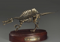 Модель скелета динозавра Spinosaurus - «globural.ru» - Нижняя Тура