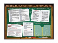 Стенд-уголок "Права и обязанности школьника" - «globural.ru» - Нижняя Тура