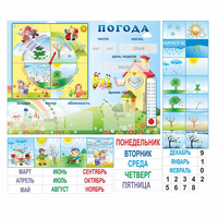Стенд "Погода" с карманами для вставок - «globural.ru» - Нижняя Тура
