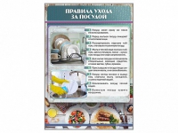 Стенд "Правила ухода за посудой" - «globural.ru» - Нижняя Тура