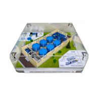 Макет рыбоводной УЗВ (установка замкнутого водоснабжения) - «globural.ru» - Нижняя Тура
