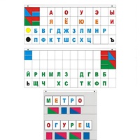 Демонстрационное пособие "Касса "Лента букв" - «globural.ru» - Нижняя Тура