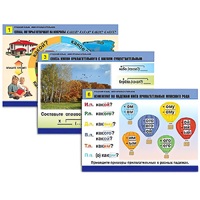 Комплект таблиц для начальной школы "Русский язык. Имя прилагательное" - «globural.ru» - Нижняя Тура