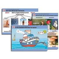 Комплект таблиц для начальной школы "Русский язык. Имя существительное" - «globural.ru» - Нижняя Тура