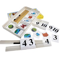 Счетная лесенка (ламинированная, с магнит. креплением) - «globural.ru» - Нижняя Тура