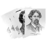 Комплект портретов отечественных и зарубежных художников  (22 штуки формат А3) - «globural.ru» - Нижняя Тура