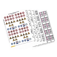 Набор этикеток самоклеющихся (общий) - «globural.ru» - Нижняя Тура