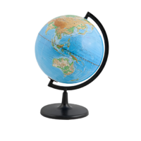 Глобус физический D=200 мм - «globural.ru» - Нижняя Тура