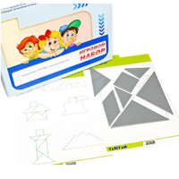 Игровой набор "Танграм" (с комплектом карточек) - «globural.ru» - Нижняя Тура