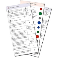 Комплект карточек (10) "Обучающий калейдоскоп. Музыкальные термины" - «globural.ru» - Нижняя Тура