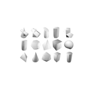 Комплект гипсовых моделей геометрических тел  - «globural.ru» - Нижняя Тура