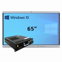 Интерактивная панель 65" (встроенный ПК Win10, Intel i5) - «globural.ru» - Нижняя Тура