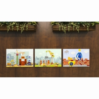 Комплект настенных панелей «Стройка» - «globural.ru» - Нижняя Тура