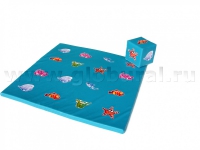 Игровой детский мат «Море» с кубиком (ВИК) - «globural.ru» - Нижняя Тура