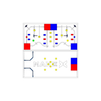 Соревновательное поле с элементами MakeX 2019 City Guardian Arena Expansion Kit for Blue Planet - «globural.ru» - Нижняя Тура