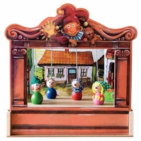 Настольный театр с мини-куклами. - «globural.ru» - Нижняя Тура