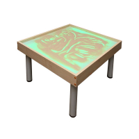 Столик на ножках для рисования песком Радуга. Подсветка RGB - «globural.ru» - Нижняя Тура