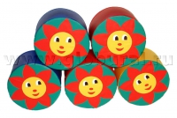 Пуфик «Солнышко» d=40*20см (ВИК) - «globural.ru» - Нижняя Тура