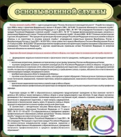 Стенд "Основы военной службы" - «globural.ru» - Нижняя Тура