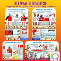 Стенд "Пожарная безопасность" (вариант 2 в ассортименте) - «globural.ru» - Нижняя Тура
