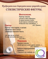 Стенд "Стилистические фигуры" в ассортименте - «globural.ru» - Нижняя Тура
