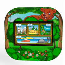 Профессиональный сенсорный настенный логопедический комплекс Мишка Logo 2 - «globural.ru» - Нижняя Тура