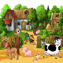 Свето-звуковая панель "Ферма" - «globural.ru» - Нижняя Тура