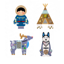 Набор бизибордов "Северная сказка" - «globural.ru» - Нижняя Тура