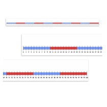 Нумирошка. Числовая прямая 0-100 по методике Нумикон - «globural.ru» - Нижняя Тура